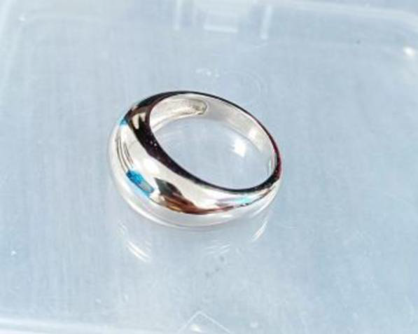 Elegant Sterling Silver Ring for Women - Classic Polished Band | 925 Silver Jewelry Gift